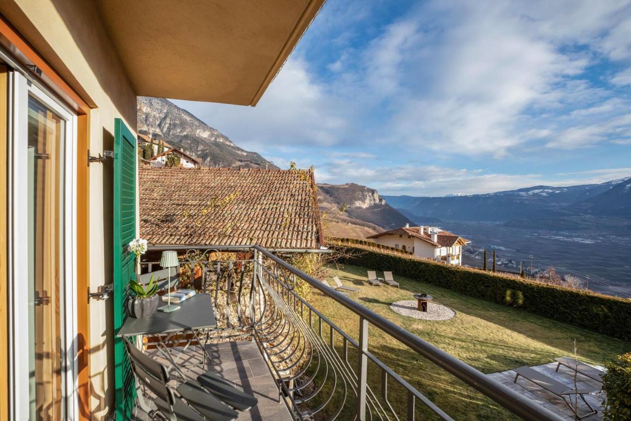 Brantenhof Ferienwohnung Vinea Cortaccia Buitenkant foto