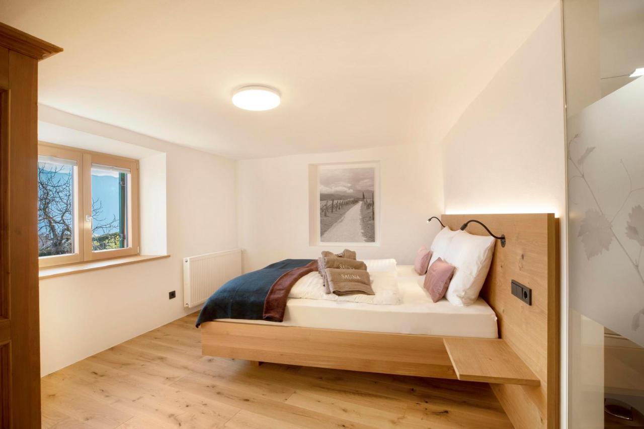 Brantenhof Ferienwohnung Vinea Cortaccia Buitenkant foto