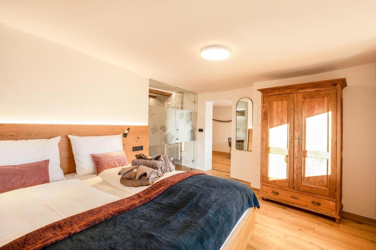Brantenhof Ferienwohnung Vinea Cortaccia Buitenkant foto